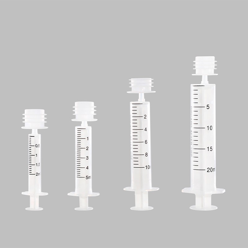 oral syringe with adaptor